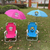 Monogrammed Kid's Beach Chair w/ umbrella Monogrammed chair Kid's Gift Monogrammed Kid's Beach Chair w/ umbrella Monogrammed chair Kid's Gift