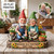 Personalized Grandparents Garden Gnome 2D FLAT Wooden Block, Custom Photo Plaque Personalized Grandparents Garden Gnome 2D FLAT Wooden Block, Custom Photo Plaque