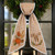Fall Pumpkin Wreath Sash with Custom Initial