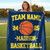 Personalized Basketball Blanket Custom Basketball