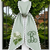 Custom Hydrangea Wreath Sash Personalize Monogram Bow Wedding Decor