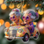 Bestfriends Name Ornament, Funny Old Ladies in Car Bestfriends Name Ornament, Funny Old Ladies in Car