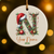 Personalized Monogram Keepsake Ornament 2026 a?? Custom Initial Name Decor
