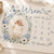 Personalized Blue Floral Milestone Blanket, Custom Baby Girl Milestone Blanket Personalized Blue Floral Milestone Blanket, Custom Baby Girl Milestone Blanket