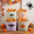 Personalized Seersucker Halloween Trick or Treat Basket, Kids Candy Bucket Personalized Seersucker Halloween Trick or Treat Basket, Kids Candy Bucket