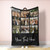 Picture Blanket With Text, Personalized Photo Blanket Collage, Family Blanket, Memorial Blanket