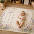 Personalized Baby Milestone Blanket, Wildflower Monthly Milestone Blanket Personalized Baby Milestone Blanket, Wildflower Monthly Milestone Blanket