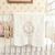 Baby Girl Heirloom Quilt, Personalized Floral Crest Embroidered Blanket