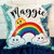 Rainbow Clouds & Sunshine "Mermaid" Pillow- Sequin Flip Pillow Rainbow Clouds & Sunshine "Mermaid" Pillow- Sequin Flip Pillow