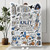 Custom University Campus Map Blanket, Personalized School Memory Name Throw Custom University Campus Map Blanket, Personalized School Memory Name Throw