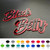 Custom Cursive Font Car Emblem - Custom Colors-Custom Size