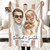 Personalized Watercolor Photo Throw Blanket With Text, Custom Family Portrait Blanket Personalized Watercolor Photo Throw Blanket With Text, Custom Family Portrait Blanket