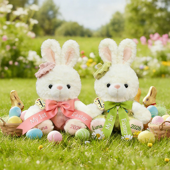 Personalized Bunny Peeps Baby's First Easter gift