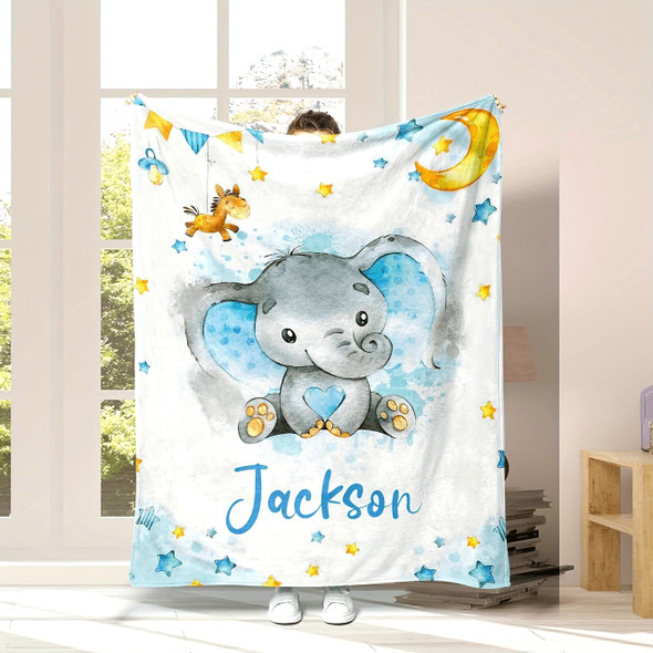 Personalized Digital Printing Flannel Fleece Blanket