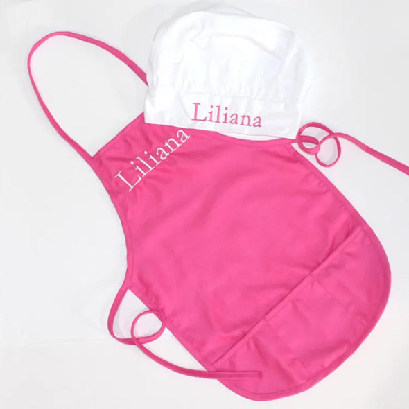 Bestseller Personalized Kids Apron And Chef's Hat Set