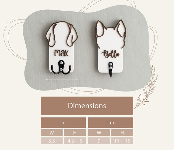 Personalized Dog Leash Holder For Organizing Pet Accessories