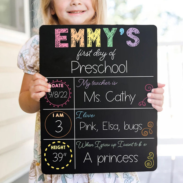 First Day of School Sign, Last Day of School Sign
