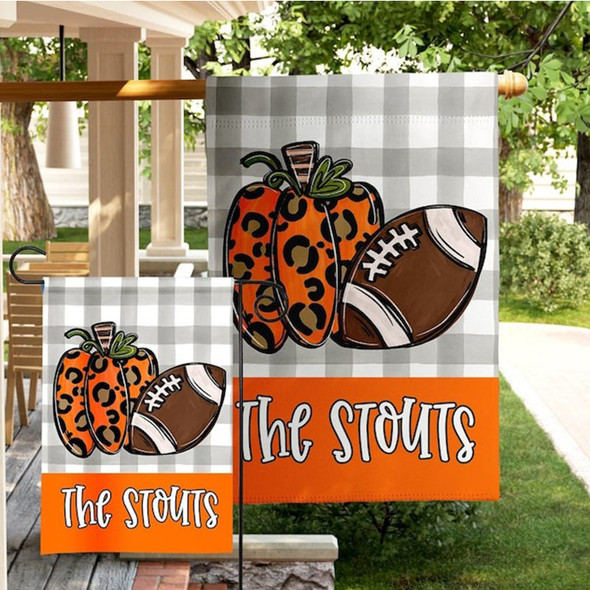 Personalized Garden Flag Halloween Outdoor Decoration