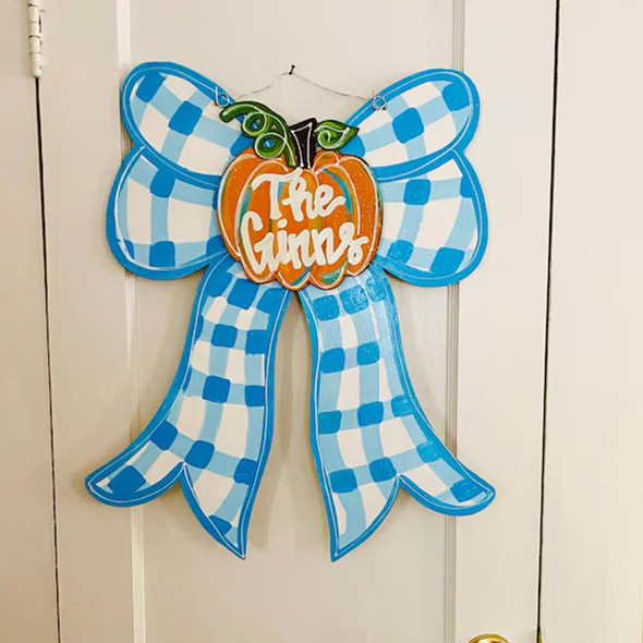 Fall Door Hanger - Personalized Door Hanger