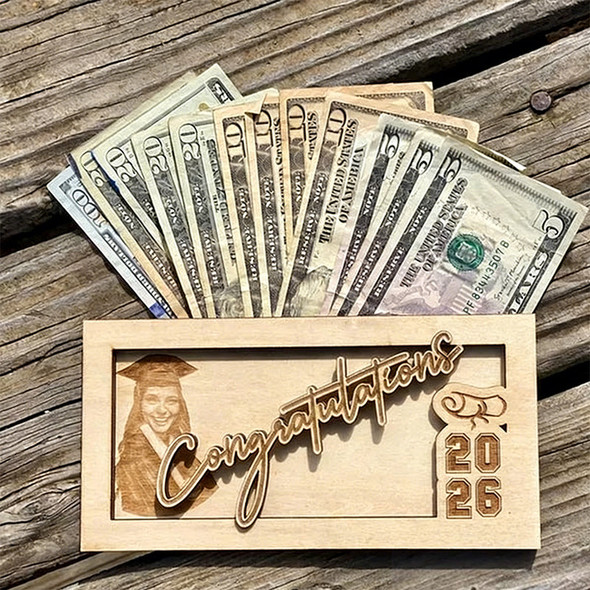 Personalized Graduation Gift Money Holder Custom 2026 Grad Gift