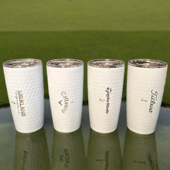 20oz Insulated Dimpled Golf Tumbler,Golf Gift for Her or him