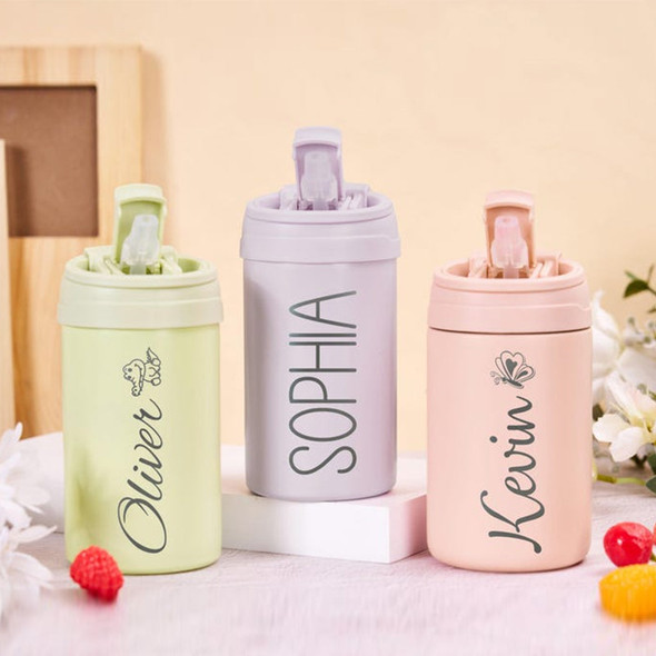 Personalized Water Bottles First Birthday Gifts for Kids Toddlers, Kids Tumbler Custom Name Cup