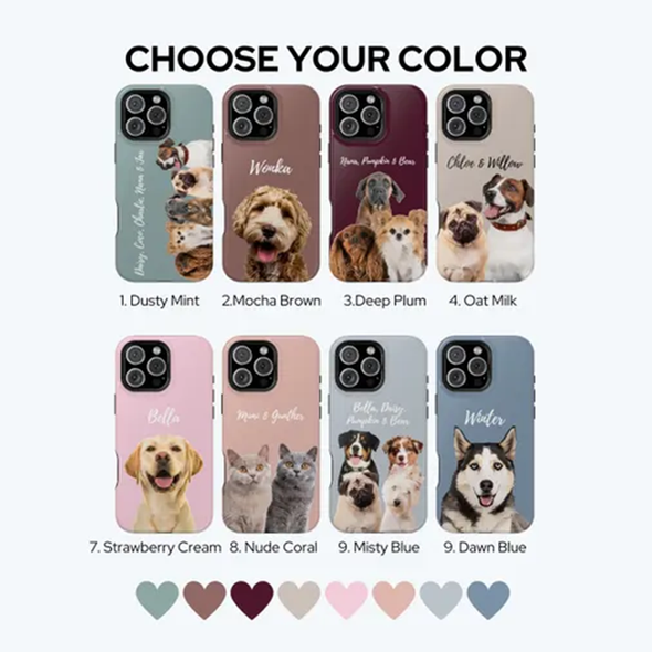 Custom Pet Portrait MagSafe Phone Case