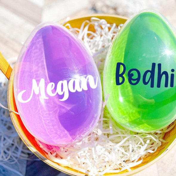 Personalized Jumbo Easter Eggs, Large Easter Egg, Easter Eggs