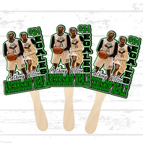 Personalized fan, custom handheld fan, homecoming game fan, sports fan,Graduation Gift