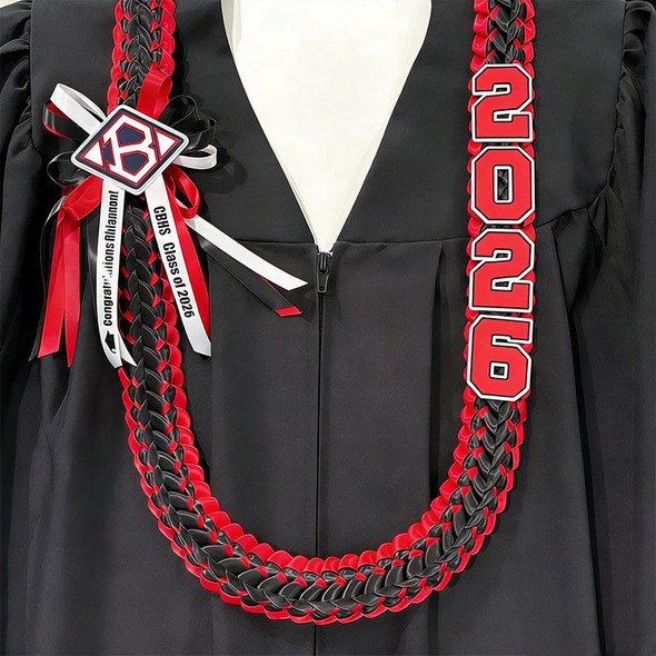 Graduation Lei for any school - High School or College grad lei