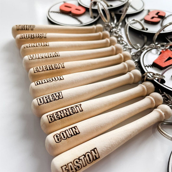 Baseball Swag Baseball Keychain Team Gifts Bag Tags Sports Gift