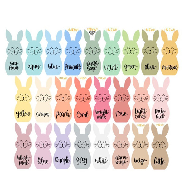 Personalized Easter Bunny Block - Chunky Wooden Easter Bunny