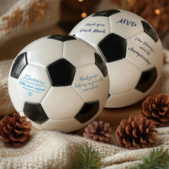 Personalized Custom Soccer Ball, Custom photo Footballs, Soccer coach Gift