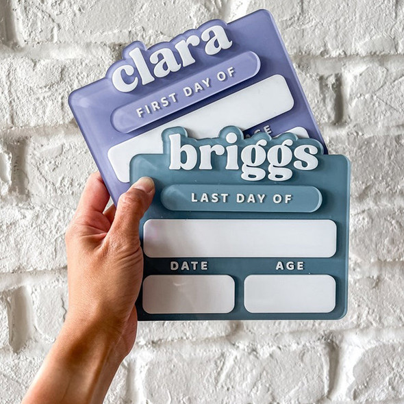Acrylic First Day of School Sign|Personalized School Sign