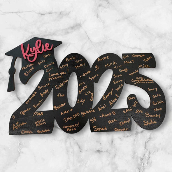 Senior Kindergarten Junior High School Photos Graduation Signature Sign Stand