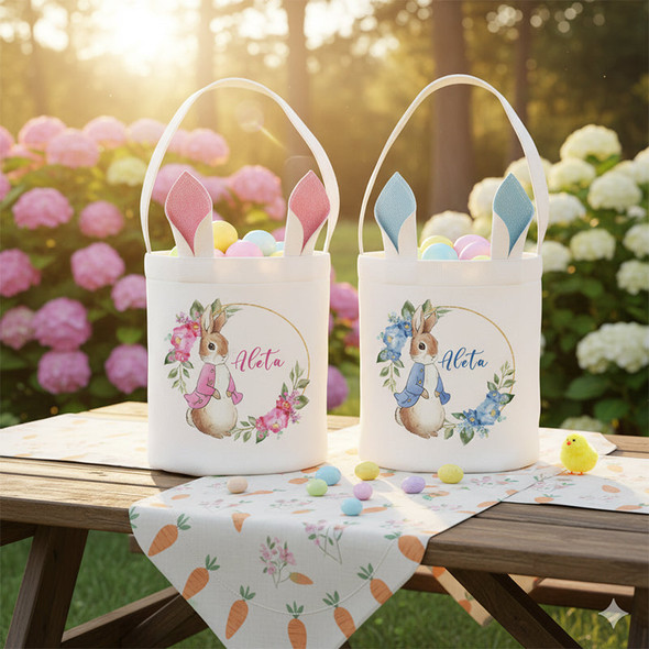 Customized Easter Baskets - Personalized Easter Bags