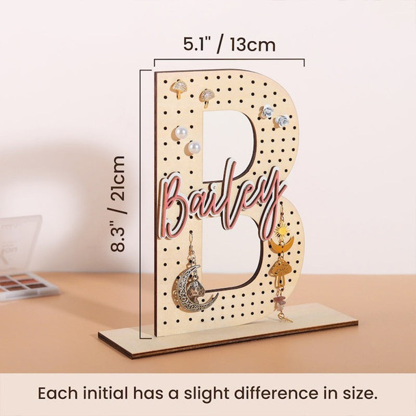 Personalized Earring Holder - Birthday Gift for Her