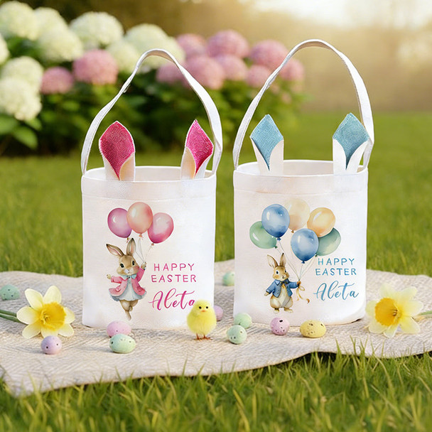 Customized Easter Baskets - Personalized Easter Bags