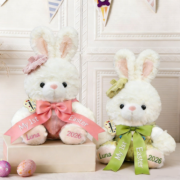 Personalized Bunny Peeps Baby's First Easter gift