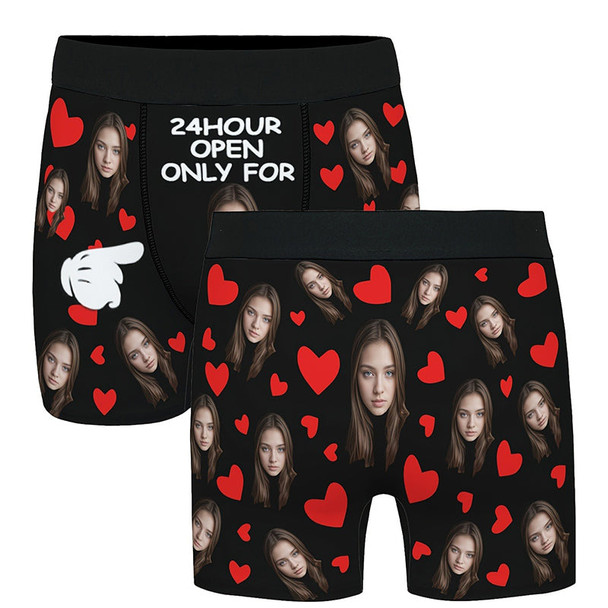 Men'S Boxer Shorts with Personalized Designs