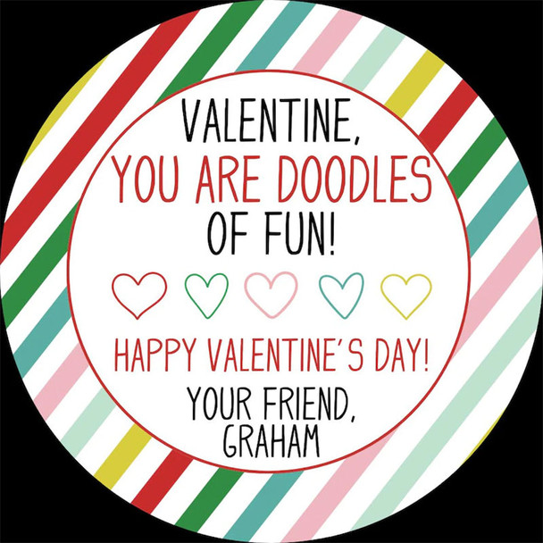 Valentine's Day Favor | Etch A Sketch Valentine
