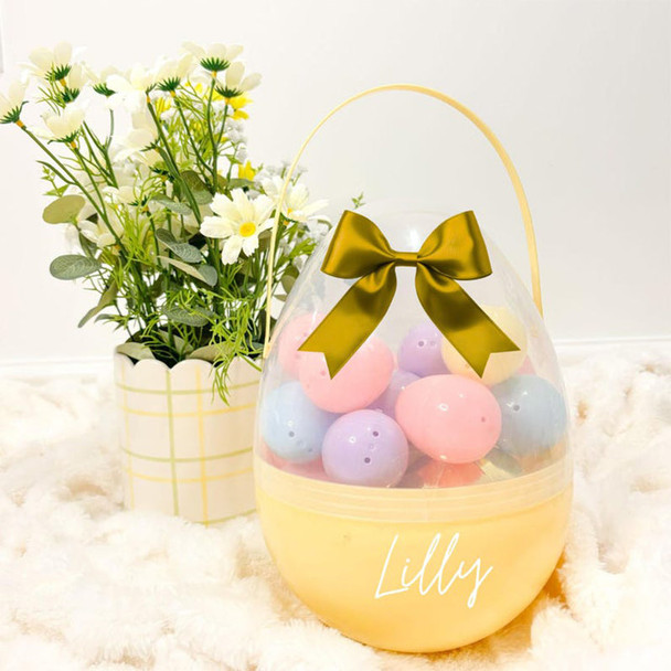 Personalised Giant Fillable Easter Egg - 30 Smaller Eggs Included
