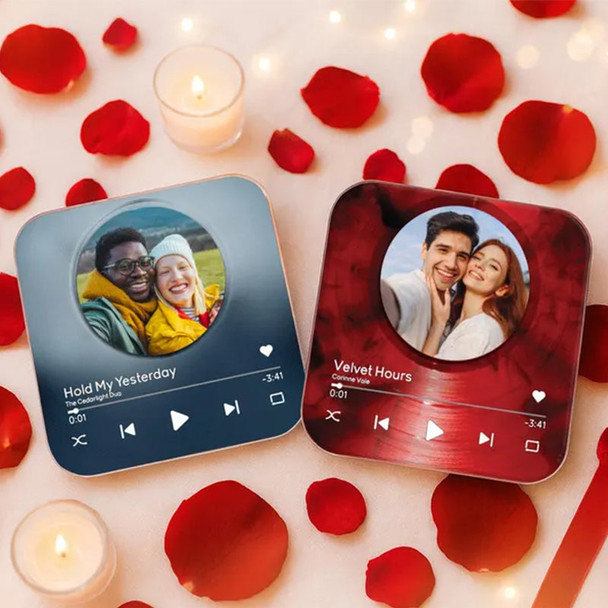 Custom Music Fridge Magnets Personalized Song Magnets That