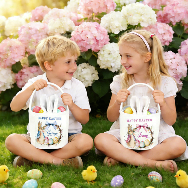 Personalized Easter Bags Customized Easter Baskets