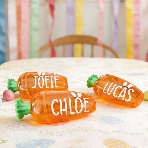 Personalized Easter Carrot Treat Holder: Easter Basket Filler