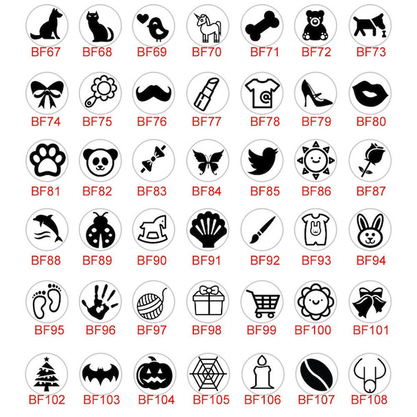 Custom Loyalty Card Self Inking Stamp, Small Logo Stamp