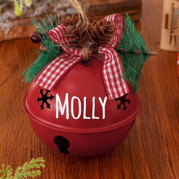 Personalized Christmas Tree Ornament,Custom 2025 Jingle Bell