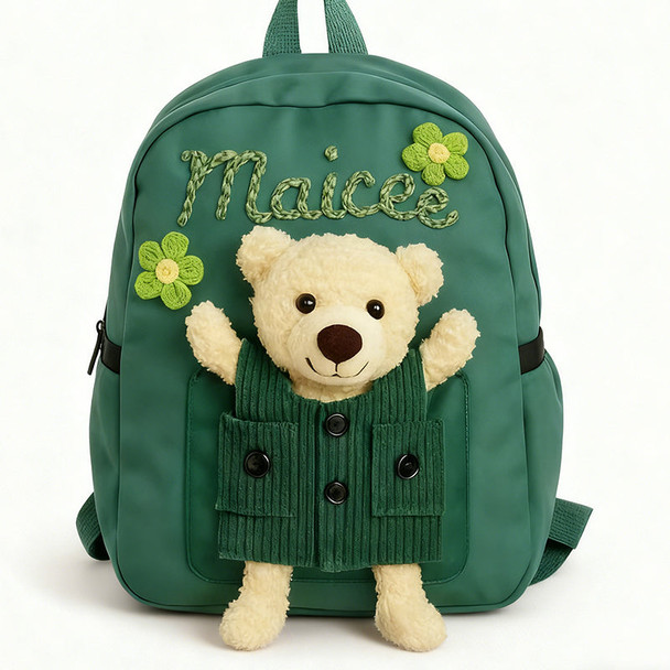 Personalized Bear Backpack - Custom Name