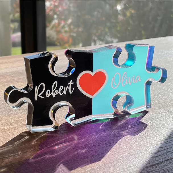 Custom Acrylic Puzzle Name Signs