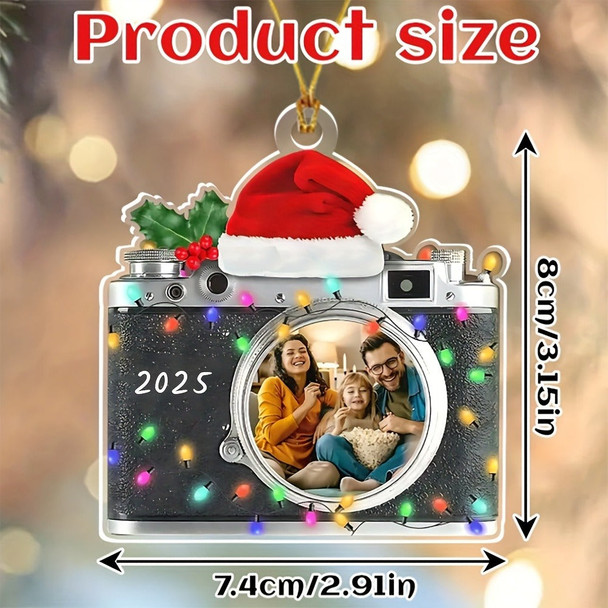 Personalized Custom Christmas Ornament - Custom Photo & Text